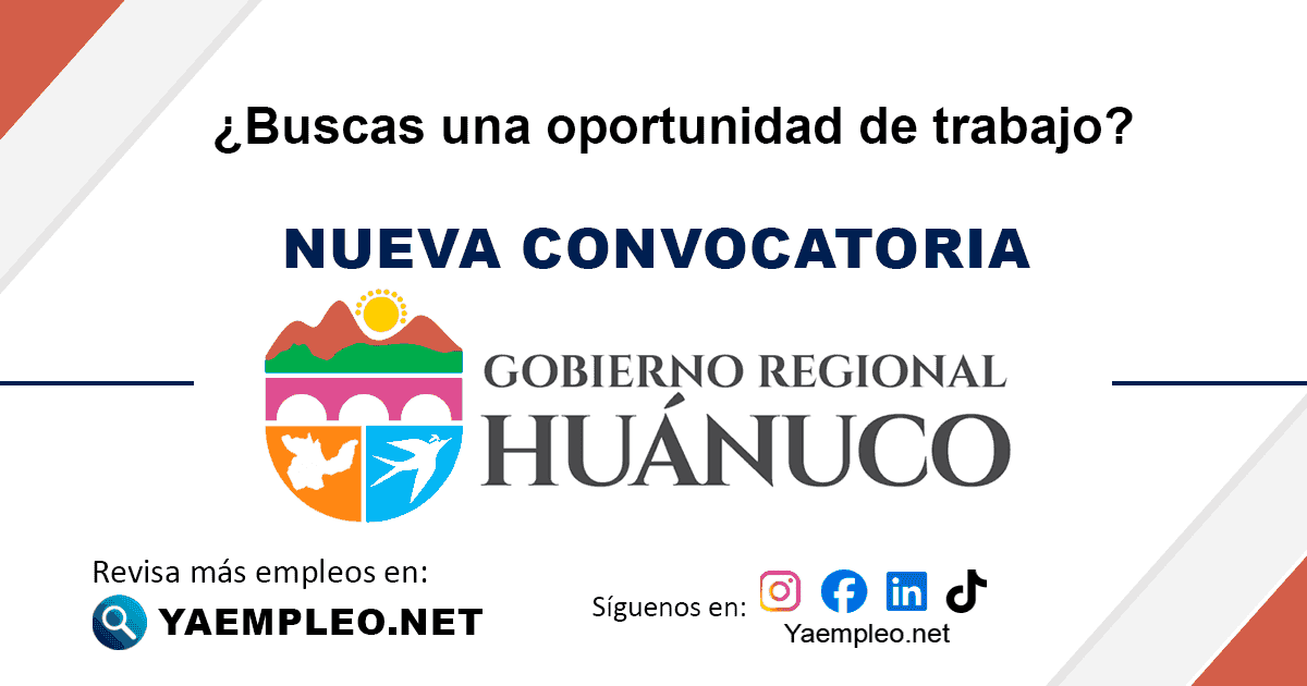 Gobierno Regional de Huánuco