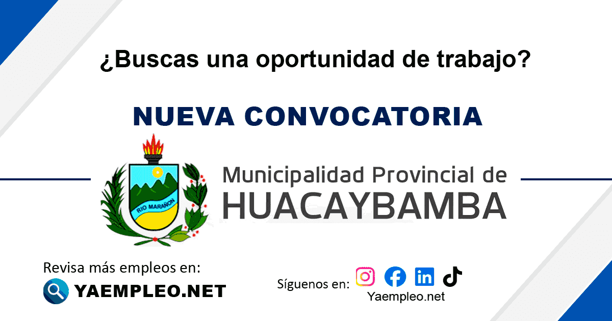  Municipalidad de Huacaybamba