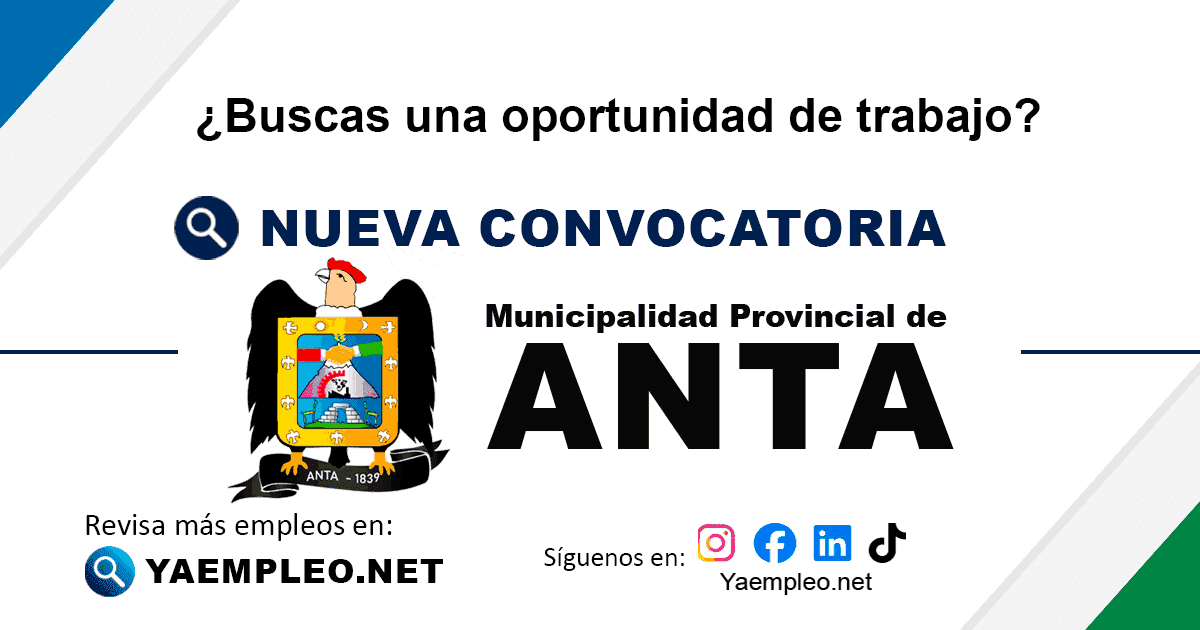 Municipalidad Provincial de Anta