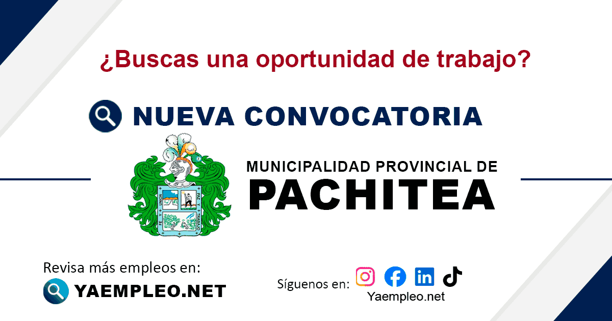 Municipalidad Provincial de Pachitea