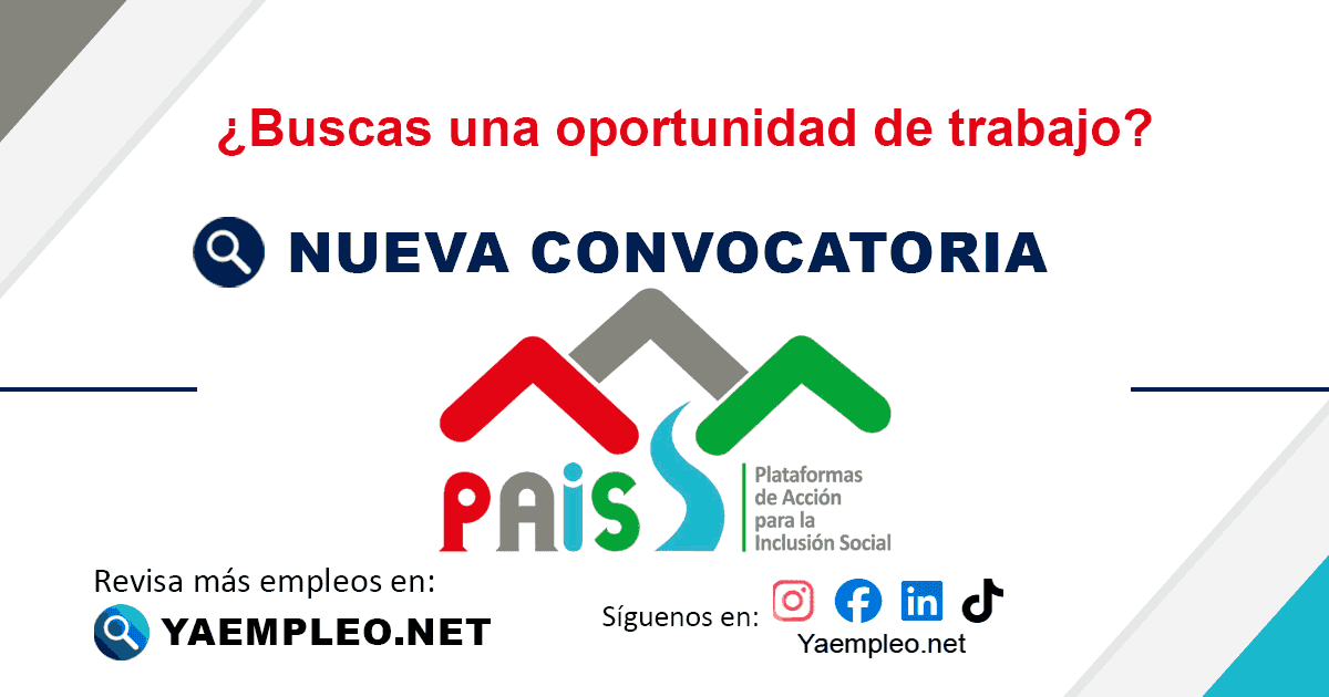 Programa Nacional Plataformas de Acción para la Inclusión Social