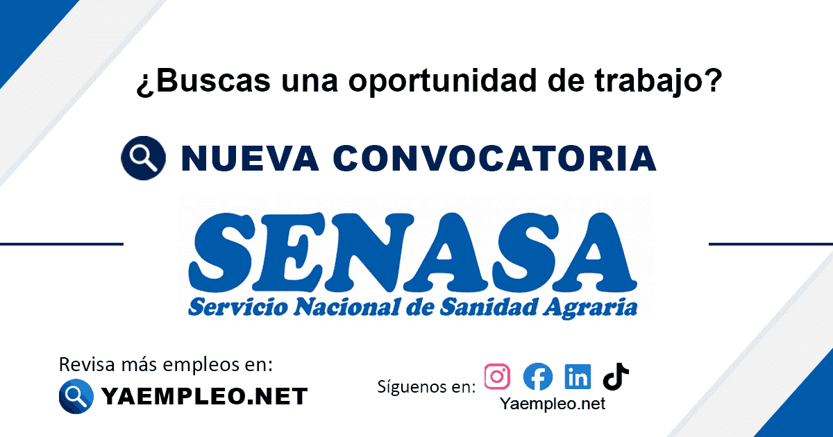 Servicio Nacional de Sanidad Agraria del Perú - SENASA