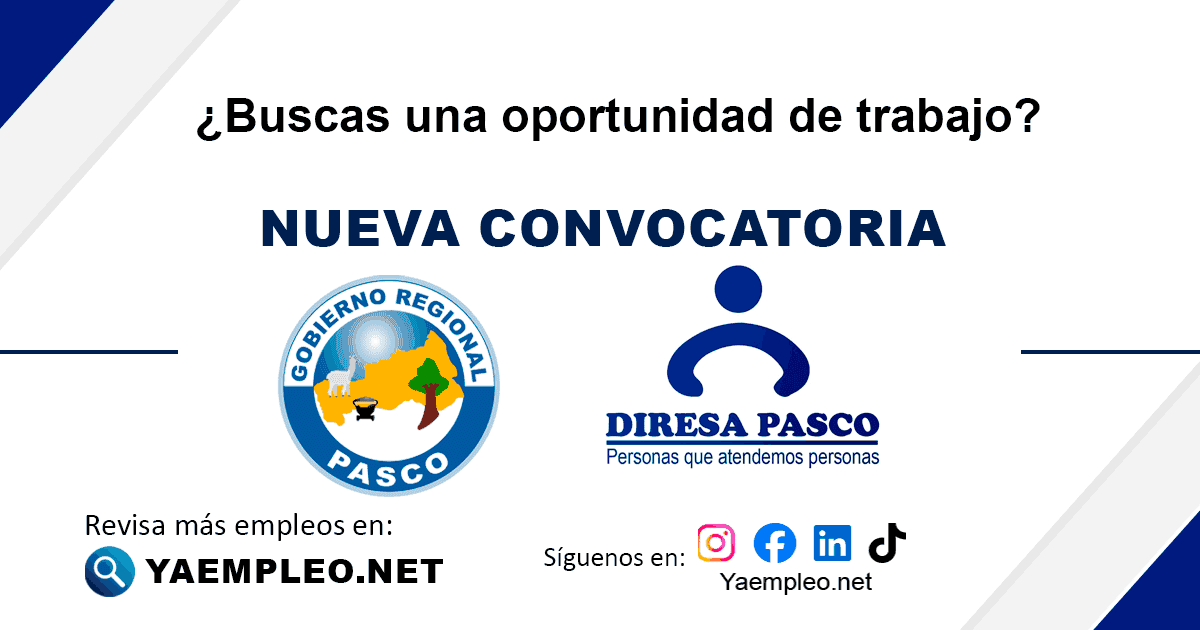 Dirección Regional de Salud Pasco
