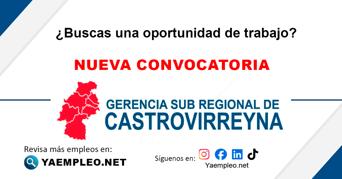 Gerencia Sub Regional Castrovirreyna