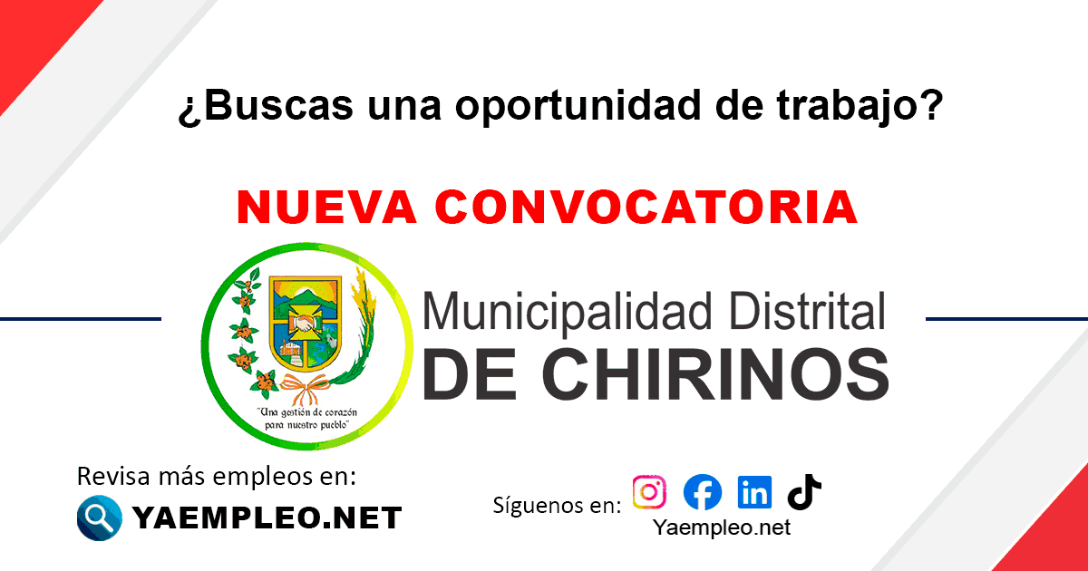 Municipalidad de Chirinos