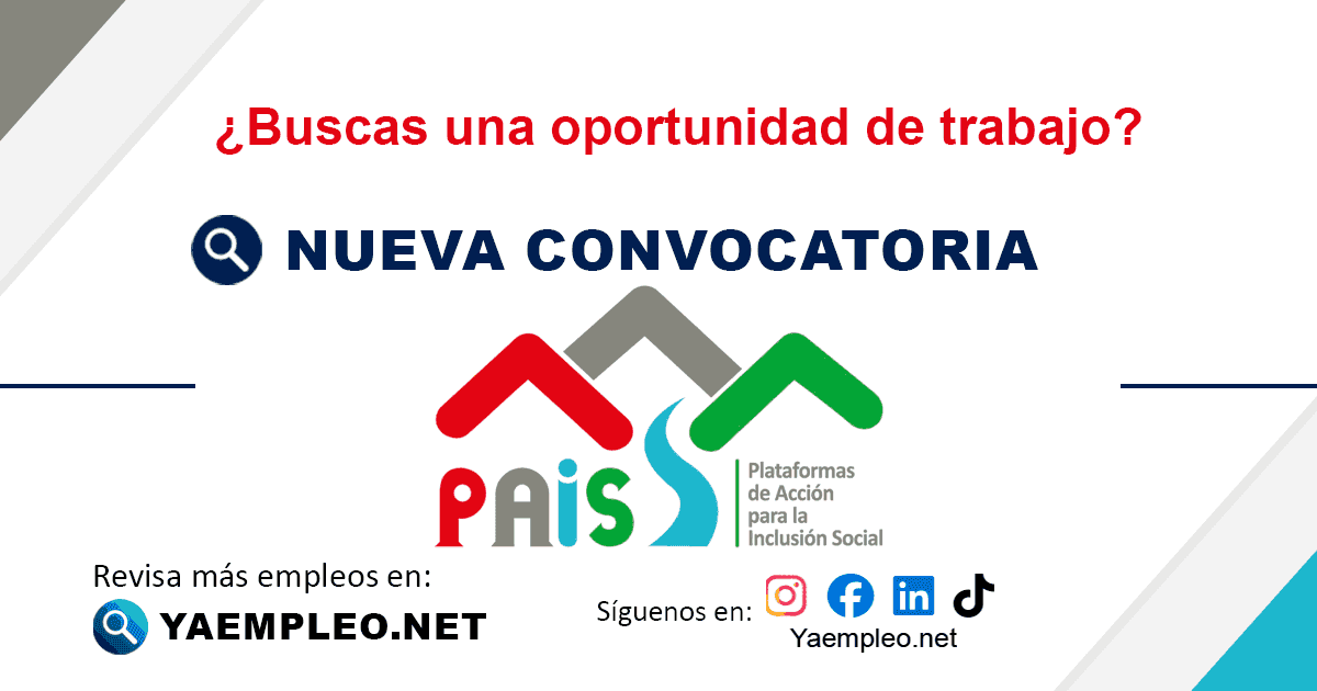 Programa Nacional Plataformas de Acción para la Inclusión Social