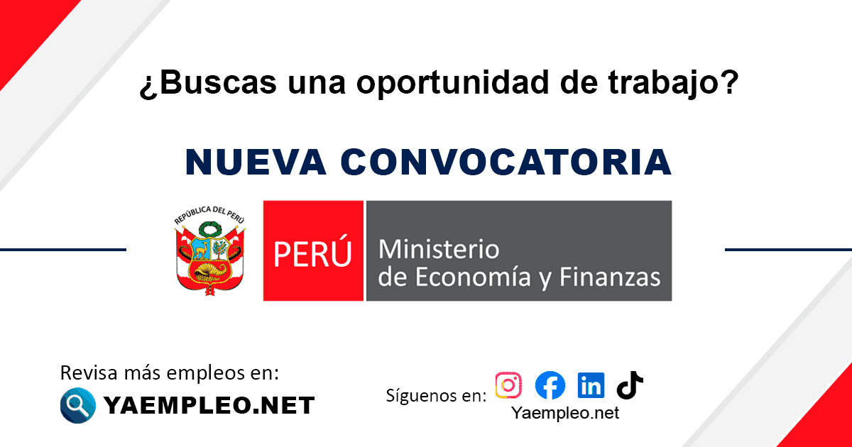 Ministerio de Economía y Finanzas - MEF