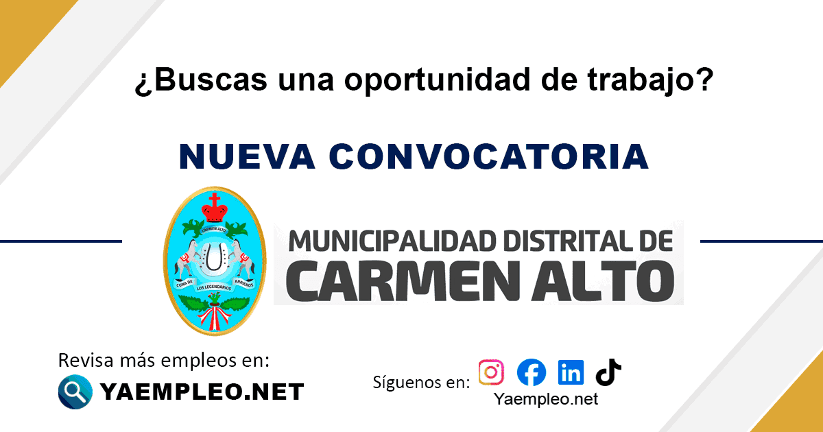 Municipalidad de Carmen Alto 