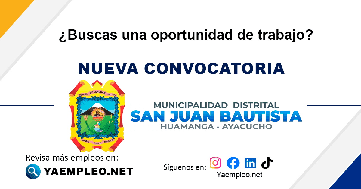 Municipalidad Distrital de San Juan Bautista - Ayacucho