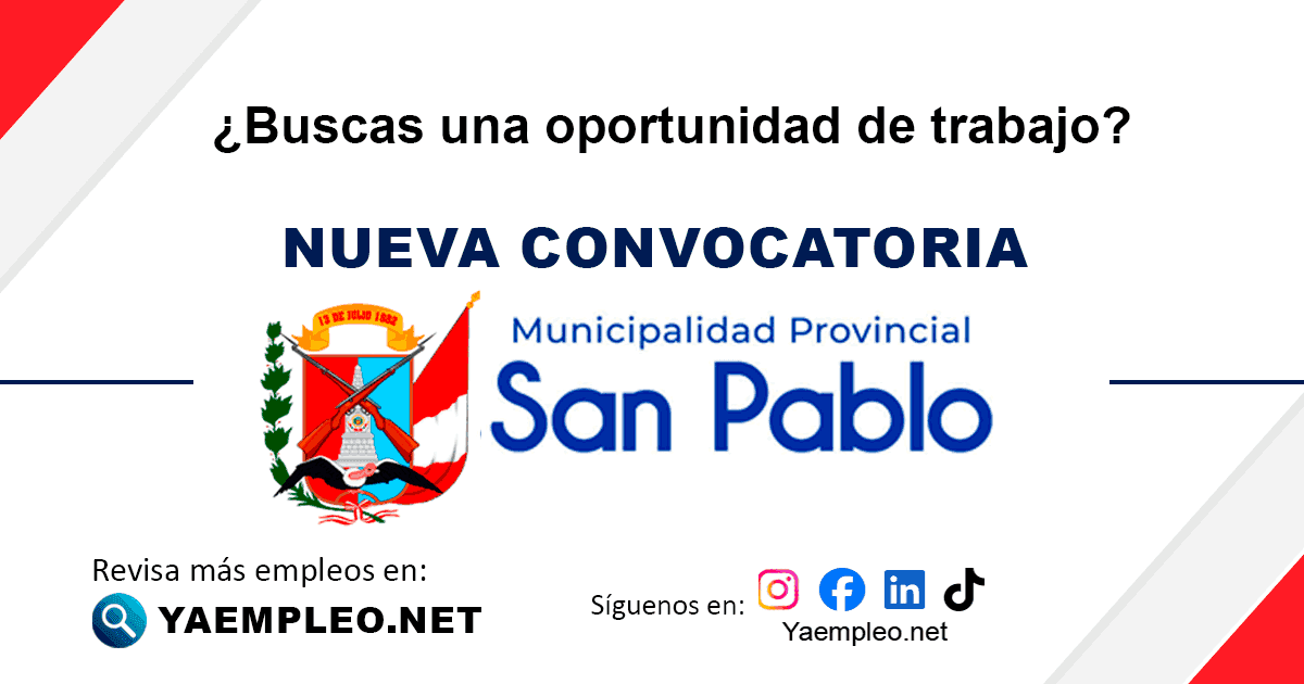 Municipalidad Provincial de San Pablo