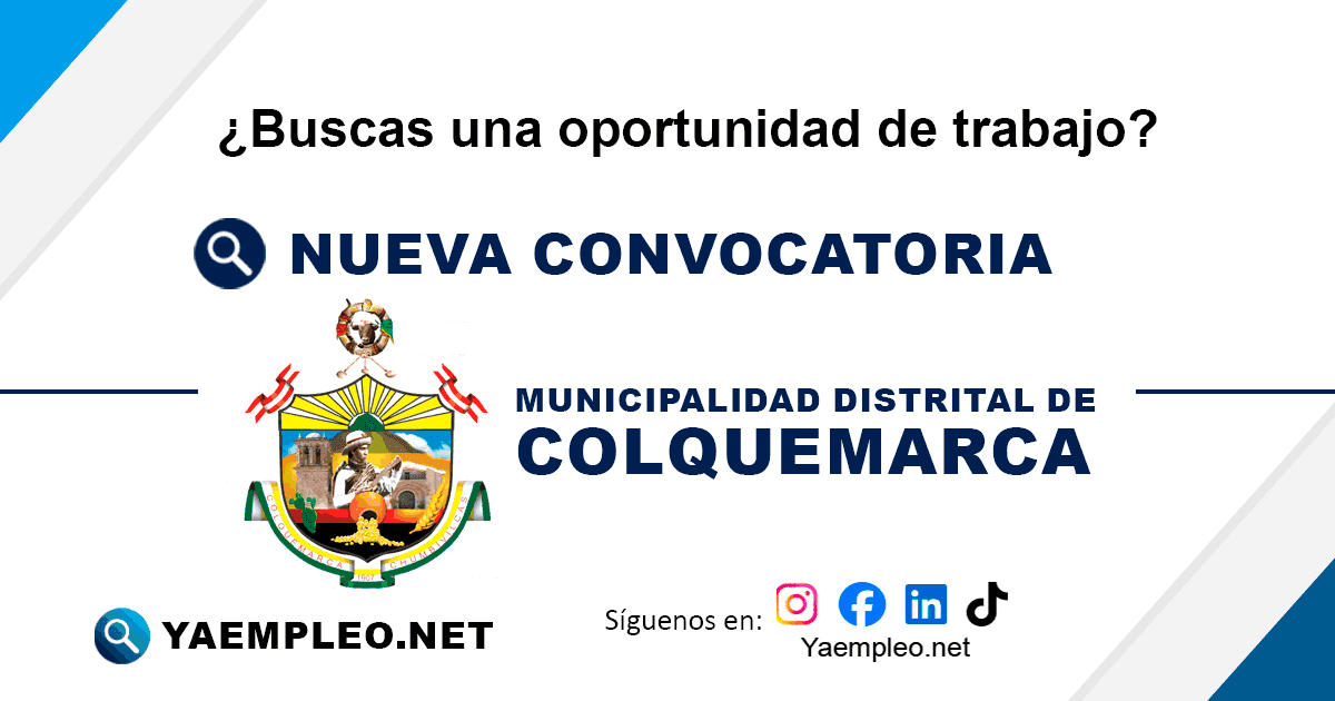 Municipalidad Distrital de Colquemarca