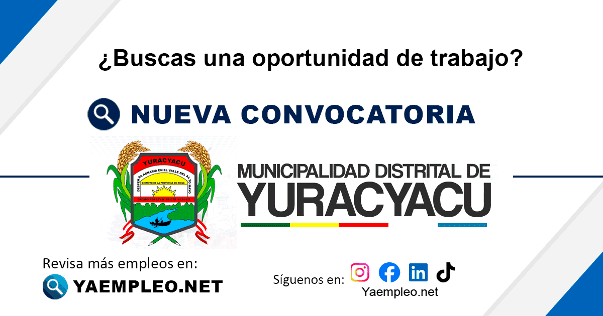 Municipalidad Distrital de Yuracyacu