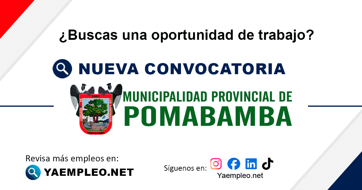 Municipalidad Provincial de Pomabamba