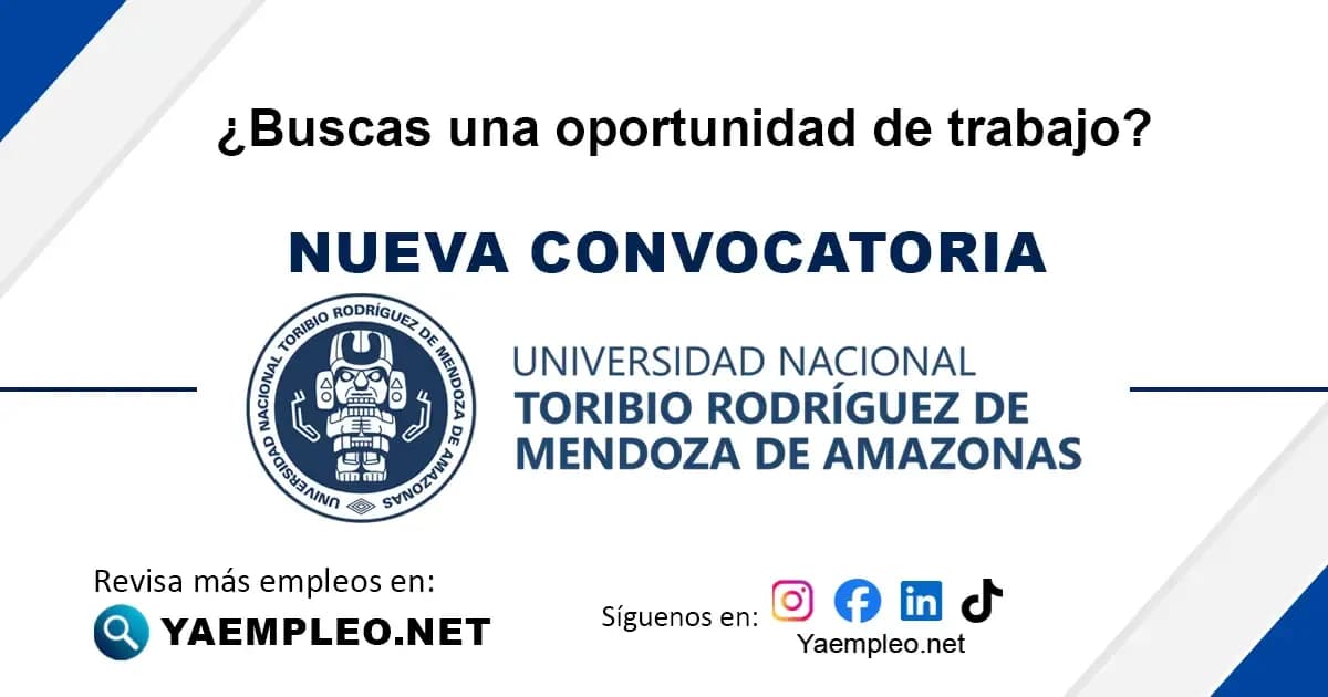 Universidad Nacional Toribio Rodríguez de Mendoza de Amazonas - UNTRM