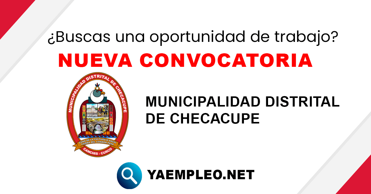 Municipalidad Distrital de Checacupe