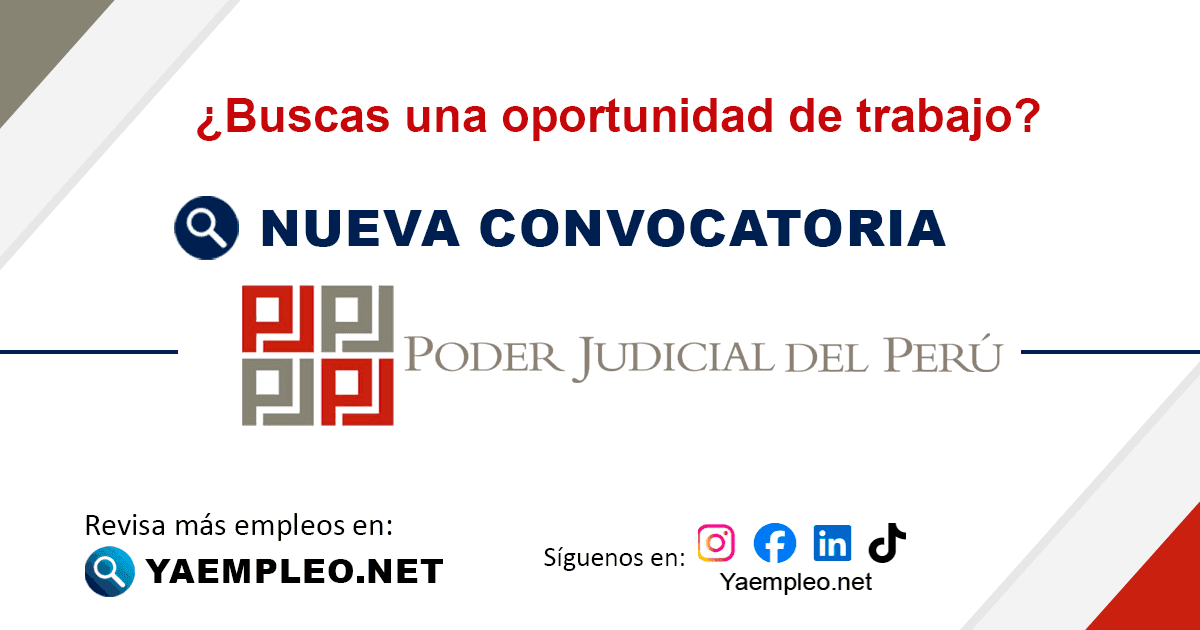 Poder Judicial del Perú