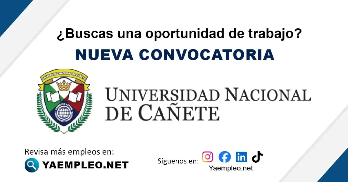 Universidad nacional de Cañete