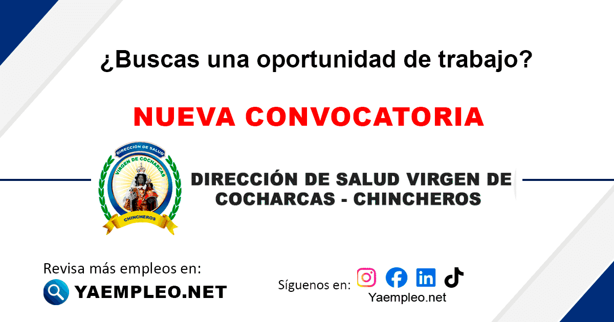 Dirección de Salud Virgen de Cocharcas