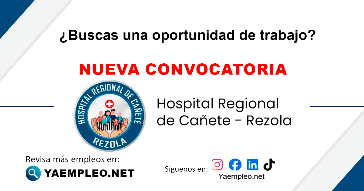 Hospital Regional de Cañete - Rezola