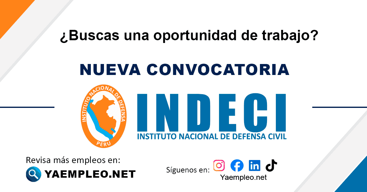 Instituto Nacional de Defensa Civil - INDECI