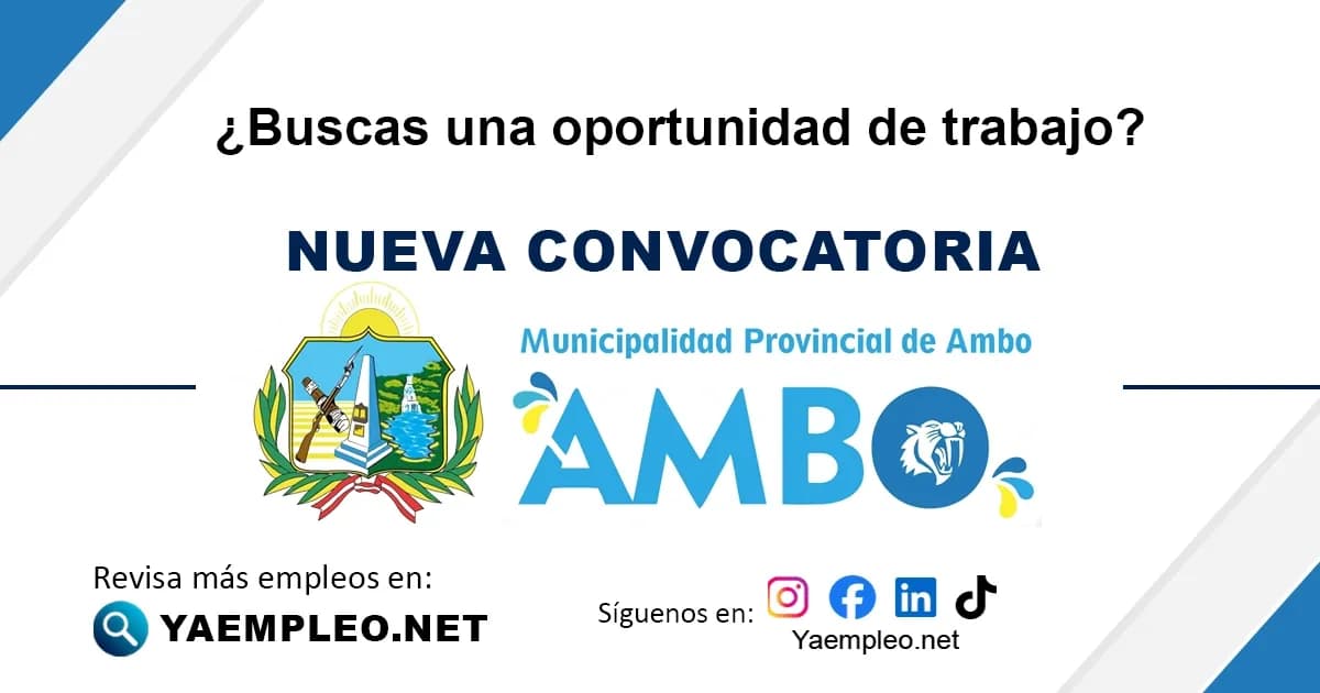 Municipalidad de Ambo