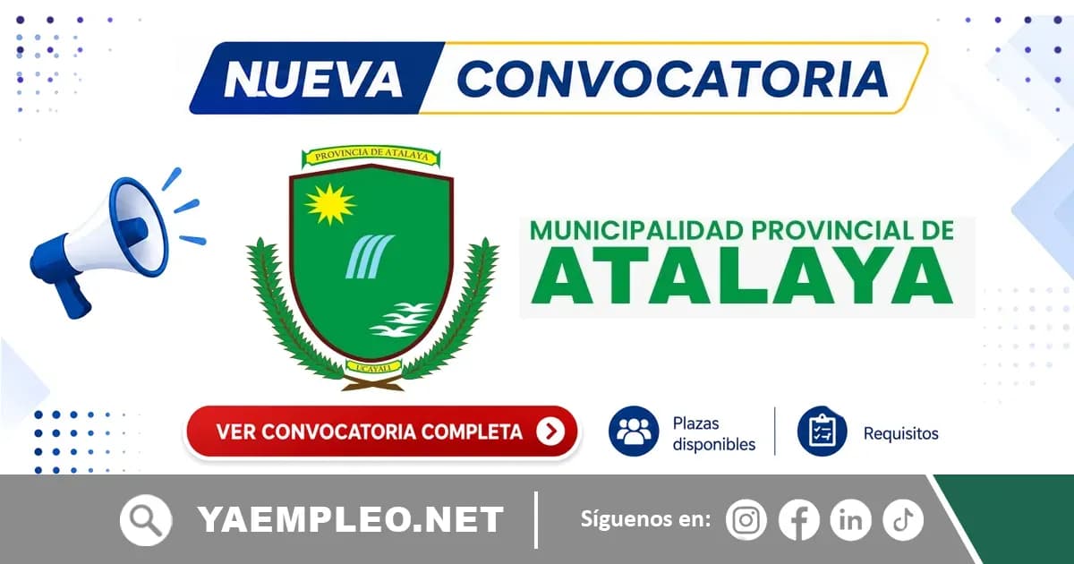 MUNICIPALIDAD DE ATALAYA