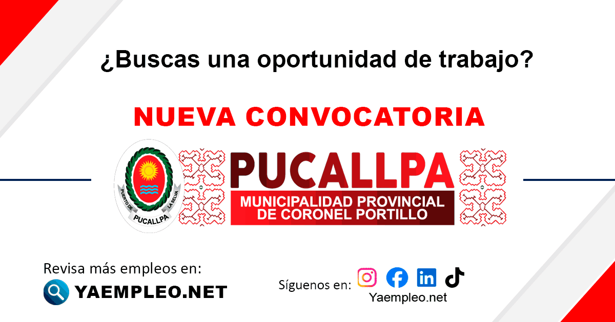 Municipalidad Provincial de Coronel Portillo