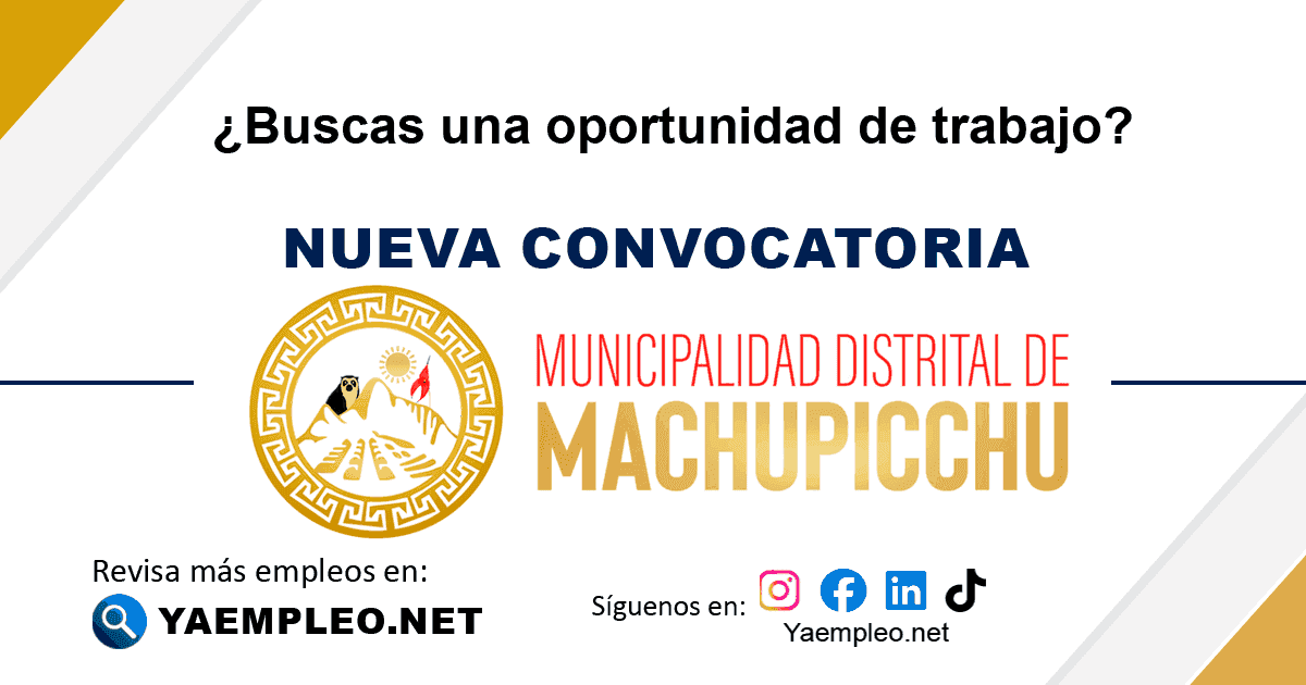 Municipalidad De Machupicchu