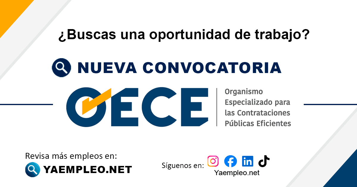 Organismo Especializado para las Contrataciones Públicas Eficientes - OECE