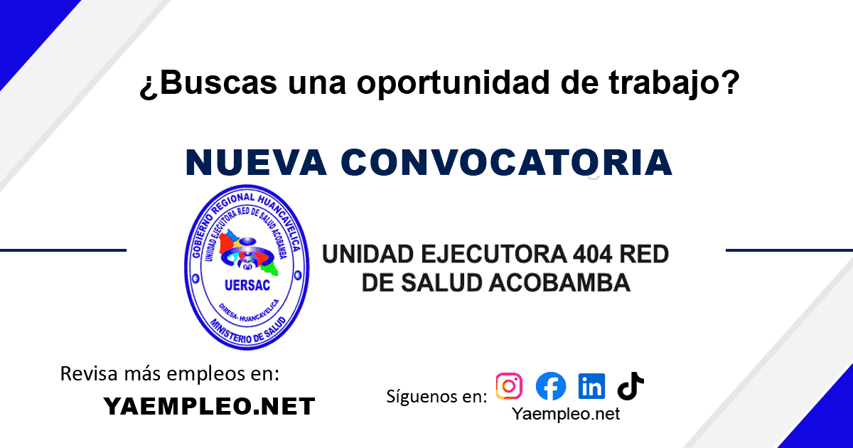 Red de Salud Acobamba