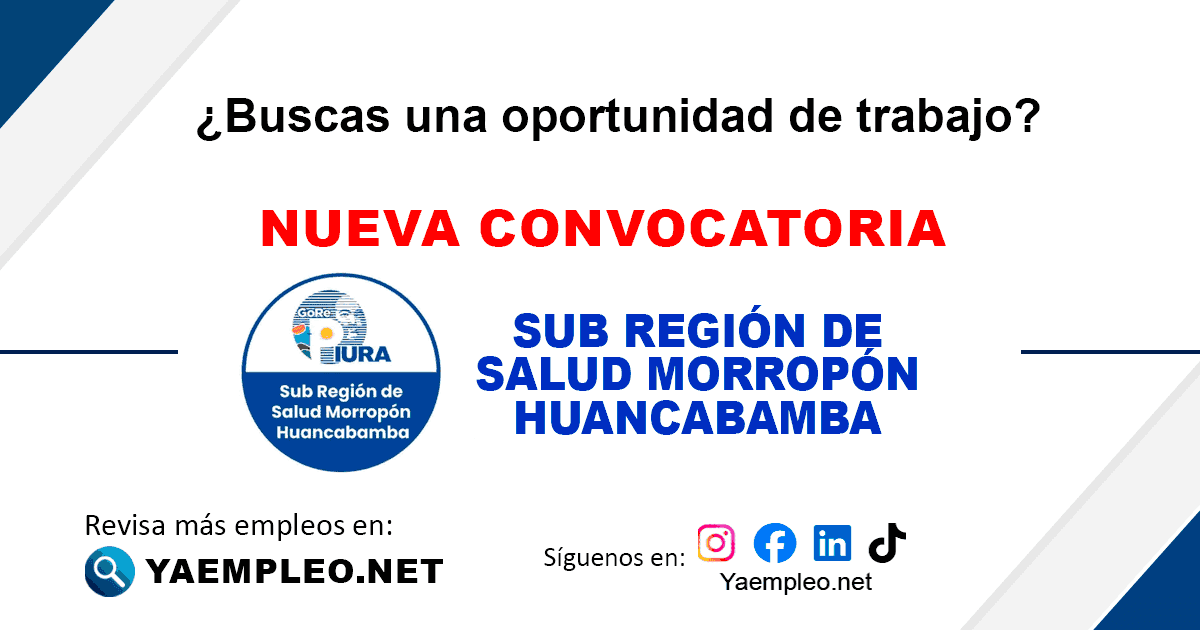 Sub Región de Salud - Morropón Huancabamba