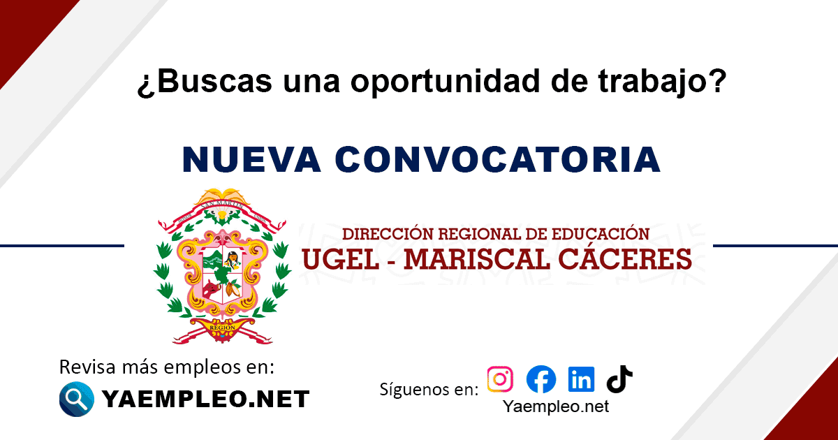 UGEL MARISCAL CÁCERES