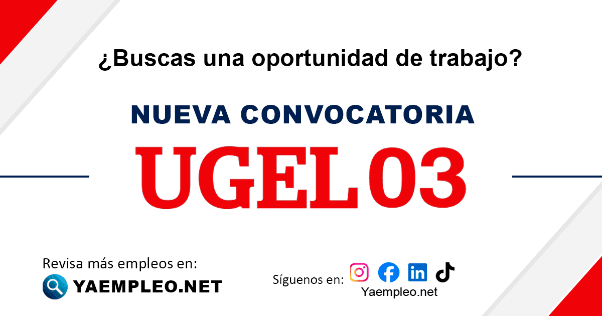UGEL N° 3