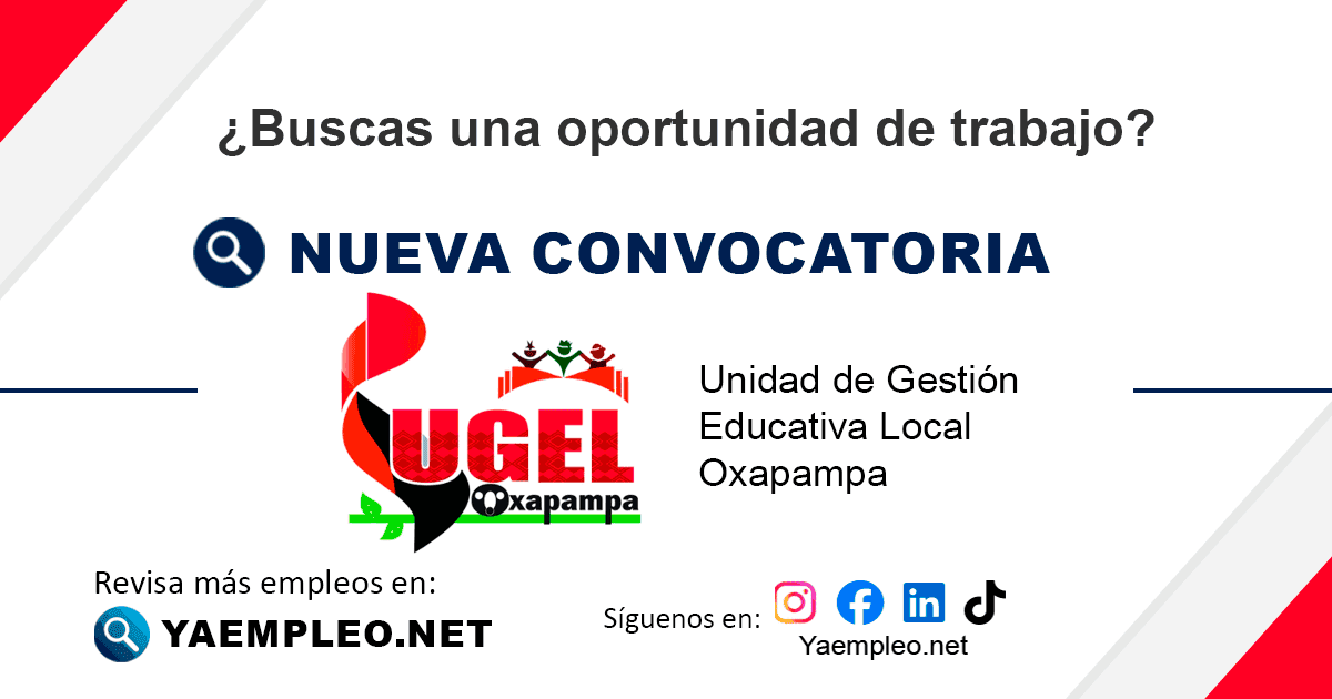 UGEL Oxapampa